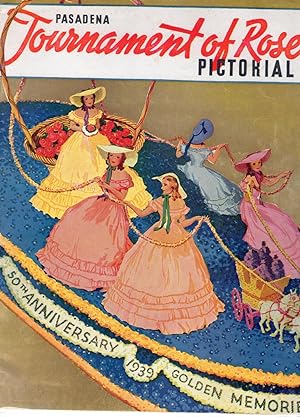 TOURNAMENT OF ROSES PICTORIAL 1939: 50TH ANNIVERSARY (featuring Shirley Temple as Grand Marshall)