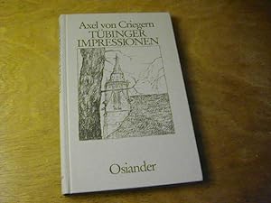 Seller image for Tbinger Impressionen. Texte und Zeichnungen for sale by Antiquariat Fuchseck