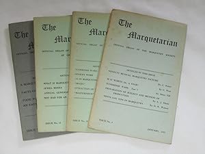 Bild des Verkufers fr The Marquetarian The Official Organ of The Marquetry Society. Issue Nos 9,10,11,12. of 1955. zum Verkauf von Tony Hutchinson