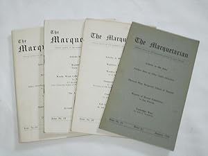 The Marquetarian The Official Organ of The Marquetry Society. Issue Nos 21,22,23,24. of 1958.