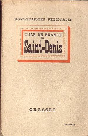 Imagen del vendedor de L'ile de France et saint-denis. a la venta por JLG_livres anciens et modernes