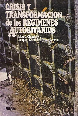 Image du vendeur pour CRISIS Y TRANSFORMACION DE LOS REGIMENES AUTORITARIOS mis en vente par Buenos Aires Libros