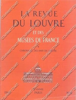 LA REVUE DU LOUVRE ET DES MUSEES DE France. 19E ANNEE. 1969. N°6. NOTES D'ARCHEOLOGIE IRANIENNE. ...
