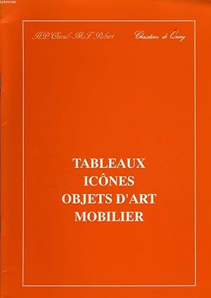 Immagine del venditore per CATALOGUE DE VENTE AUX ENCHERES : Tableaux, ic�nes, objets d'art, mobilier le lundi 17 decembre 1990 � l'hotel DROUOT venduto da Le-Livre
