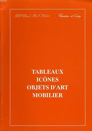 Image du vendeur pour CATALOGUE DE VENTE AUX ENCHERES : Tableaux, icnes, objets d'art, mobilier le lundi 17 decembre 1990  l'hotel DROUOT mis en vente par Le-Livre