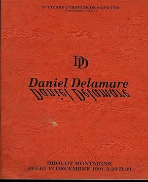 Seller image for CATALOGUE DE VENTE AUX ENCHERES : Daniel Delamare le jeudi 12 d�cembre 1991 � l'h�tel Drouot for sale by Le-Livre