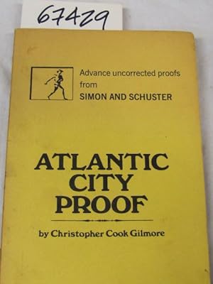 Image du vendeur pour Atlantic City Proof Advanced uncorrected proofs mis en vente par Princeton Antiques Bookshop