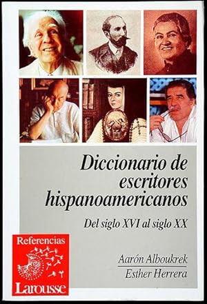 Seller image for Diccionario de escritores hispanoamericanos del siglo XVI al siglo XX for sale by Lirolay