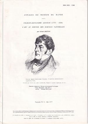 Image du vendeur pour CHARLES-ALEXANDRE LESUEUR (1778 - 1846), L'ART AU SERVICE DES SCIENCES NATURELLES mis en vente par Jean-Louis Boglio Maritime Books