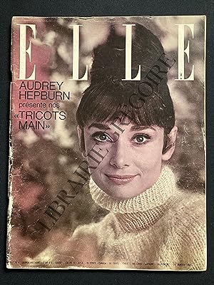 ELLE-N°942-10 JANVIER 1964-AUDREY HEPBURN