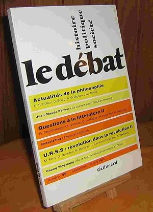 Seller image for LE DEBAT - NUMERO 56 - SEPTEMBRE - OCTOBRE 1989 for sale by Livres 113