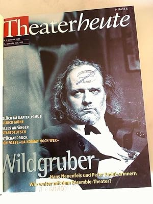 Theater heute - 41. Jg. / 2000, Heft 1 - 6 (Halbjahresbd., gebunden in 1 Bd.)