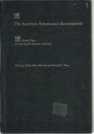 Imagen del vendedor de The American Renaissance Reconsidered a la venta por Works on Paper
