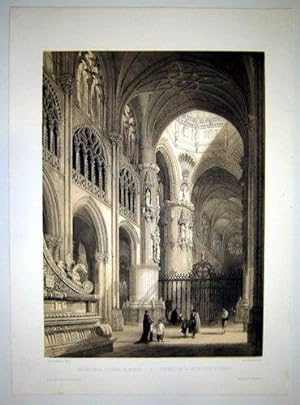 Imagen del vendedor de Crucero de la Catedral de Burgos De la obra: Espaa Artstica y Monumental. a la venta por Librera Antonio Castro