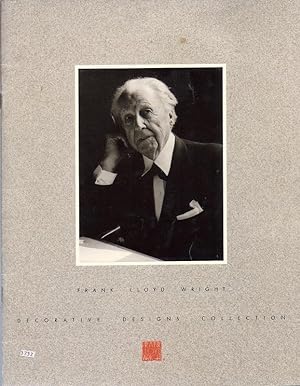 Seller image for Frank Lloyd Wright Decorative Designs Collection Catalogue. for sale by Charles Lewis Best Booksellers