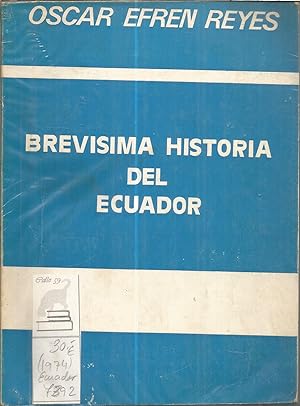 BREVISIMA HISTORIA DEL ECUADOR(Mapa desplegable)