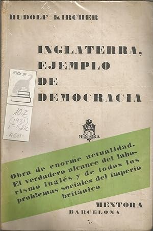 INGLATERRA, EJEMPLO DE DEMOCRACIA.