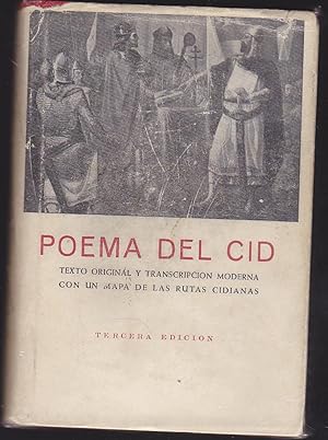 POEMA DEL CID Texto original y transcripción moderna con un mapa de las rutas citadas