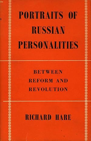 Bild des Verkufers fr Portraits of Russian Personalities Between Reform and Revolution (First Edition) zum Verkauf von Royal Books, Inc., ABAA