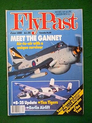 Seller image for Flypast Magazine June 1988 for sale by Shelley's Books