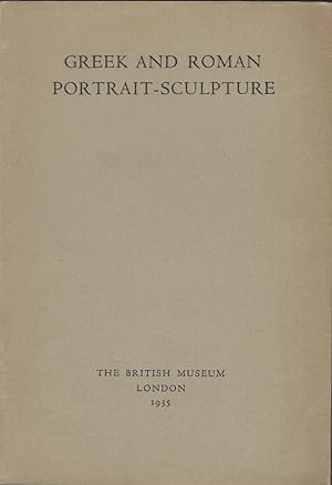 Imagen del vendedor de *Greek and Roman Portrait-Sculpture a la venta por Librairie Archaion