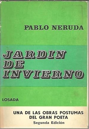 Seller image for JARDIN DE INVIERNO. for sale by Librera Javier Fernndez