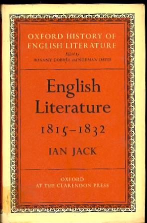 English Literature 1815 - 1832