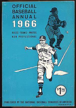 Bild des Verkufers fr 1966 Baseball Rules zum Verkauf von Between the Covers-Rare Books, Inc. ABAA