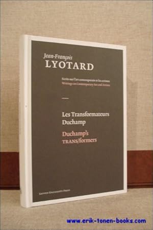 Imagen del vendedor de Transformateurs Duchamp / Duchamp's TRANS/formers, Jean-Francois Lyotard a la venta por BOOKSELLER  -  ERIK TONEN  BOOKS