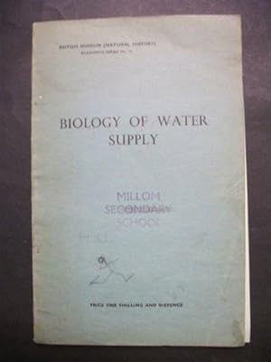 Biology of Water Supply