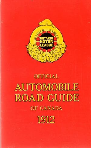 Official Automobile Road Guide of Canada 1912