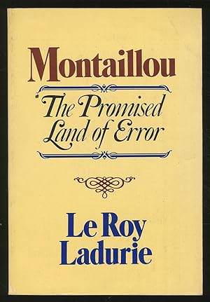 Imagen del vendedor de Montaillou: The Promised Land of Error a la venta por Between the Covers-Rare Books, Inc. ABAA