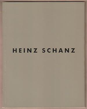 Bild des Verkufers fr Heinz Schanz: Neue Arbeiten 1985-1989. zum Verkauf von Antiquariat Neue Kritik