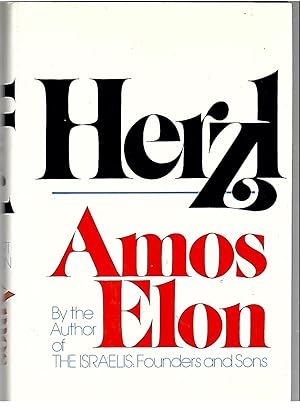 Seller image for Herzl (Signed By Amos Elon) for sale by BookStore Jerusalem