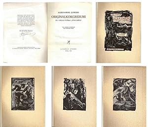 Originalkokgrebumi. Ed. Virzas Poemai 'Straumeni' (SIGNED. Deluxe Ed. with 26 woodcuts by Aleksan...