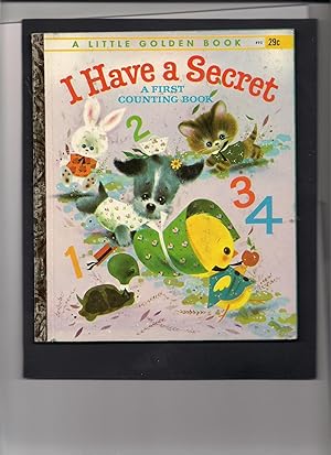 Little Golden Book #495-I Have a Secret-A First Counting Book