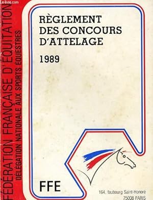 Image du vendeur pour REGLEMENT DES CONCOURS D'ATTLAGE mis en vente par Le-Livre