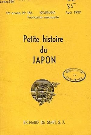 Seller image for PETITE HISTOIRE DU JAPON for sale by Le-Livre