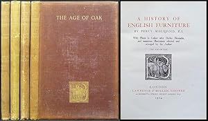 A History of English Furniture. 4 Volumes. with plates in Colour after Shirley Slocombe, and nume...