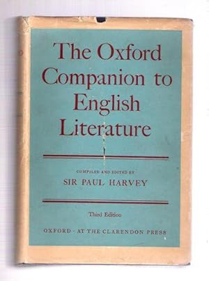 The Oxford Companion to English Literature/Third Edition