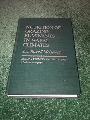 Seller image for Nutrition of Grazing Ruminants in Warm Climates for sale by H&G Antiquarian Books