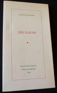 Seller image for Des fleurs for sale by Abraxas-libris