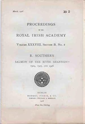 Salmon of the River Shannon - 1924, 1925 and 1926