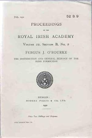 The Distribution and General Ecology of the Irish Formicidae