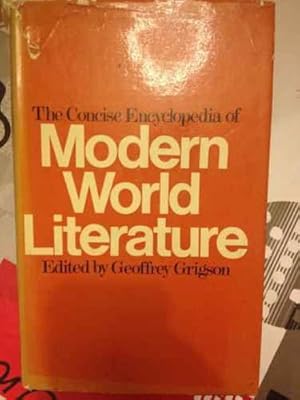 Concise Encyclopaedia of Modern World Literature
