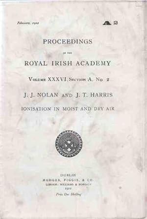 Ionisation in Moist and Dry Air