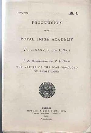 The Nature of the Ions Produced by Phosphorus