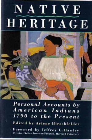 Seller image for Native Heritage: Personal Accounts by American Indians 1790 to the Present for sale by The Book Junction