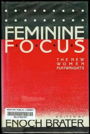 Seller image for Feminine Focus: The New Women Playwrights for sale by Bookmarc's