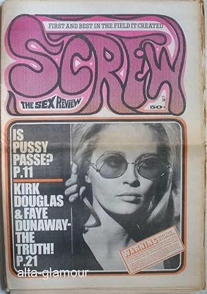 Imagen del vendedor de SCREW; The Sex Review Number 0039, December 1, 1969 a la venta por Alta-Glamour Inc.
